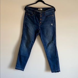 Madewell 10” High Rise Skinny